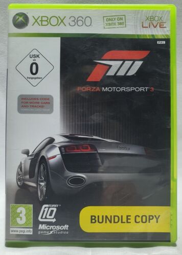 Forza Motorsport 3 Full Game BUNDLE Copy Microsoft Xbox 360 NEW unused un-sealed - Bild 1 von 3