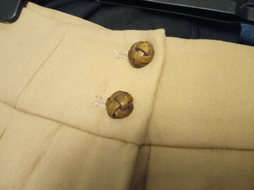 BNWT ZARA WOMAN mini skirt size 6 X mustard yellow - Picture 4 of 5