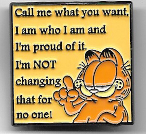 Garfield enamel pin - fat lazy orange cat cartoon - YOU CHOOSE - FREE SHIPPING - Picture 12 of 18
