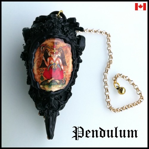 box witchcraft kit starter ritual magic wicca pagan altar witch lucifer wood box - Picture 1 of 12