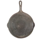 Vintage GRISWOLD Cast Iron SKILLET Frying Pan # 8 LARGE BLOCK LOGO 704 P