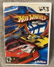 Hot Wheels: Beat That (Nintendo Wii, 2006) **TESTED** Complete CIB