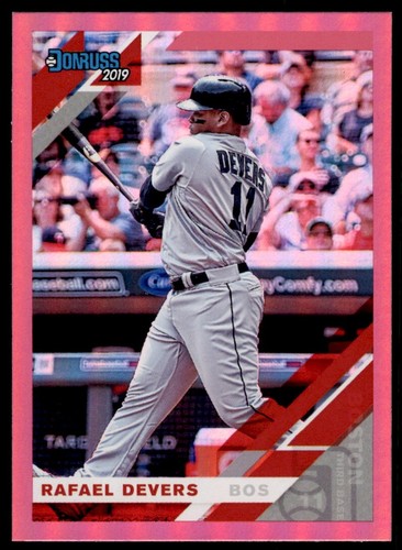 2019 Donruss Baseball Rafael Devers . Boston Red Sox #128
