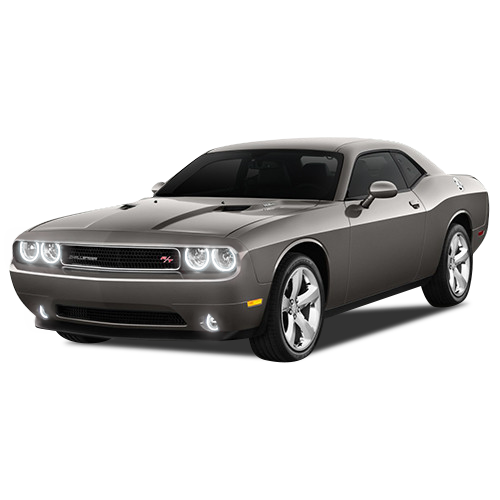 LED Headlight Fog Halo Rings RGB Colorfuse Kit for Dodge Challenger 08-13 - Imagen 5 de 11