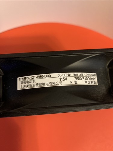 💥 Ventilador axial NMB-MAT 4715FS-12T-B50-D00 Base metálica 💥 - Imagen 5 de 5