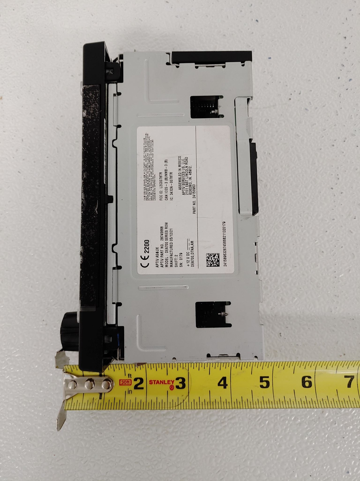 Damaged Freightliner DEA700 Radio P/N A2278677000 eBay