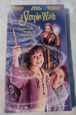 A Simple Wish (VHS, 1997) New and Sealed