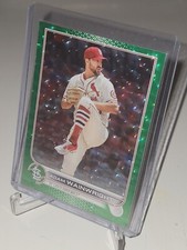 ADAM WAINWRIGHT 2022 Topps Series 1 Green Foil Parallel /499 SP #34 - Cardinals