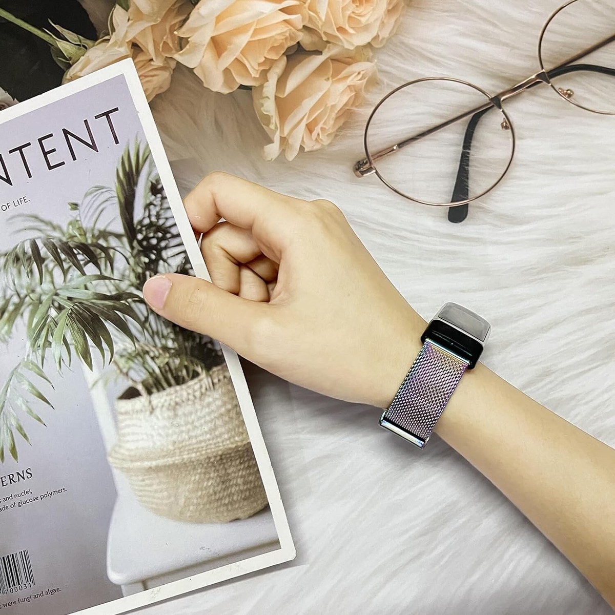 Luxury Customizable Fitbit Bands Premium Material Waterproof