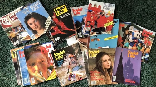 Sowjetische Lebenszeitschrift Jan. 1989 - Dez. 1991 (Endausgabe) 32 Ausgaben