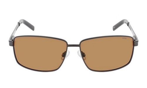 INVU Ultra-Polarized Model B1607F 'Dark GUN' Unisex Designer Sunglasses DS083 - Picture 3 of 4