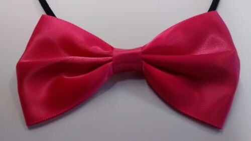 Boys Kids Bow Tie Satin Pre tied Children Elastic Party Wedding Tux occasions - Picture 17 of 38