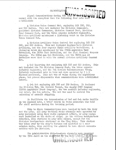 124 p. Operation Report 7th Infantry Division Leyte Operation King II on Data CD - Picture 11 of 12