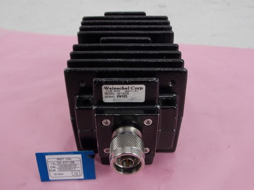 WEINSCHEL TERMINATION & LOAD MODEL 1428 W/ CAL STICKER 10/26/2015 TO10/23/2017 - Bild 4 von 5