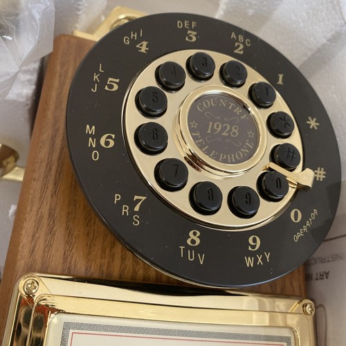 Spirit Of St Louis 1930s Replica Phone Authentic Replica Vtg - Imagen 8 de 9