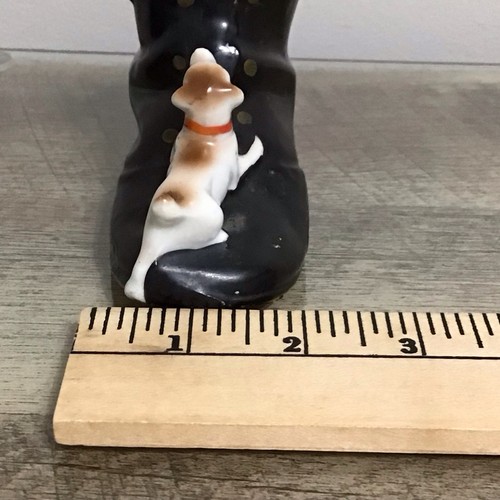 Vintage Cat & Dog on Boot Figurine Ashtray Made in Japan - Picture 18 of 18