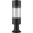 Z-Lite 553PHB-553PM-BK-LED Luminata Post Light or Accessories Black
