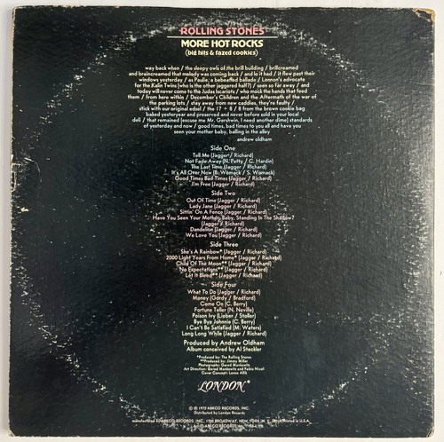 The Rolling Stones - Hot Rocks & More Hot Rocks 4 LP Vinyl Lot Ultrasonic Clean - Picture 15 of 15