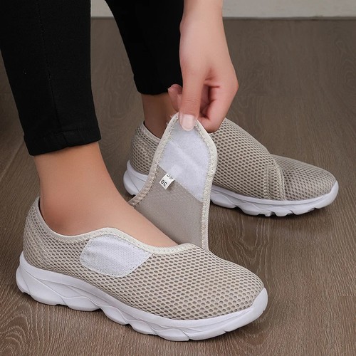 Casual Orthopedic Walking Shoes Wide Mesh Feet Diabetic Comfort Adjustable Unise - Picture 7 of 10