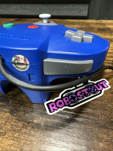 Blue N64 Controller (NUS-005) - (Nintendo 64) Game N64 Tested & Authentic⭐ - Picture 7 of 18