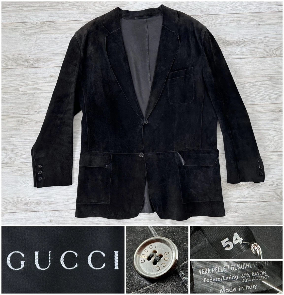 Gucci Suede Suits & Blazers for Men for sale | eBay