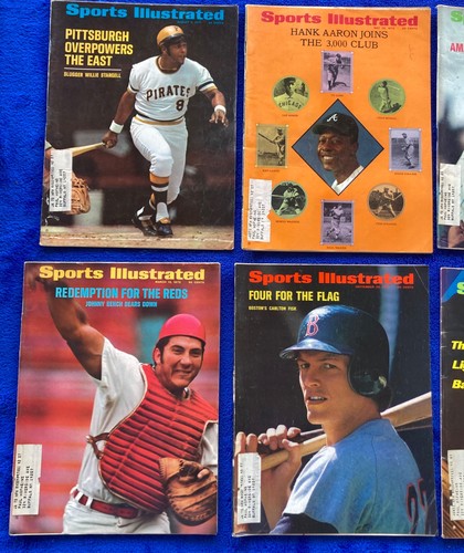 1960’s & 70’s Baseball Sports Illustrated Magazine Lot - 20 Issues - Picture 6 of 10