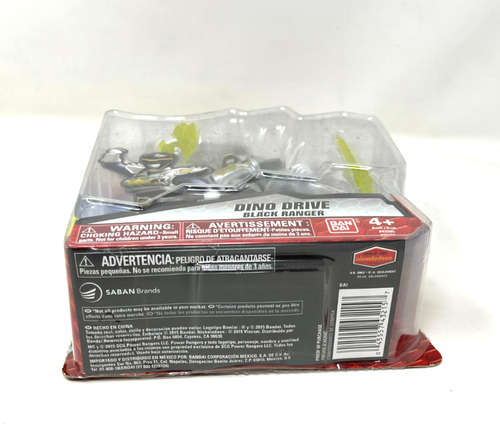 Power Rangers Super Charge Dino Drive Black Ranger Figure Bandai - Picture 4 of 4