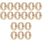  Set of 3 Serviettenständer Serviettenhalter Metall Serviettenring