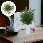 10 pcs Simulation Pine Cypress Short Branch Lifelike Cypress Leaves Decoration