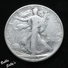 Photo of a 1938-D Walking Liberty Half Dollar from an eBay listing that sold on Jul 19, 2026