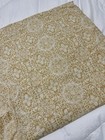 Pottery Barn "Sammie Tile - Gold" Linen Blend Full/Queen Duvet