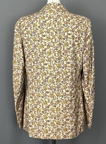 CHAQUETA DEPORTIVA GUCCI BLAZER Algodón y Seda Para Hombre Talla IT 50 - 40" Pecho - Grande L - Imagen 3 de 24
