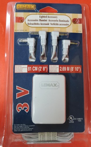 2007 LEMAX LIGHTED ACCESSORY AC POWER ADAPTOR W/4 OUTPUT JACKS-#2 - Picture 1 of 3