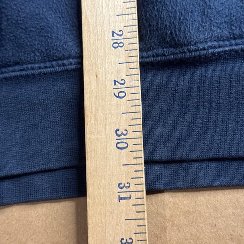 Nike Athletics XXL Hoodie blau gelb Swoosh grau Etikett Y2K gesticktes Logo - Bild 13 von 14