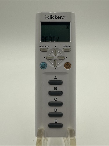 iClicker 2 Student Remote Classroom Response Control Multiple Choice WORKS GREAT