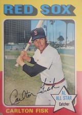 1975 Topps #80 Carlton Fisk