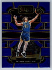 2023-24 Panini Select Concourse #93 Brandin Podziemski RC Golden State Warriors