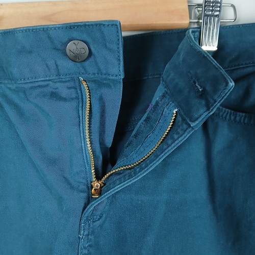 NYDJ High Waist Jeansrock Damengröße 14 – Ibiza-Blau-/Grünton - Bild 6 von 13