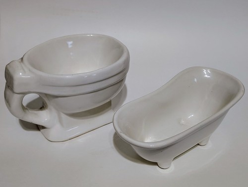 Bobby McGees Toilet Bowl Mug & Bathtub Soap Dispenser - Picture 4 of 6
