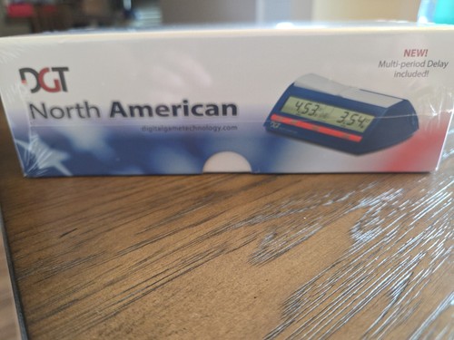 DGT North American Professional Chess Clock Multi-period Delay Included NEW! - Picture 2 of 8