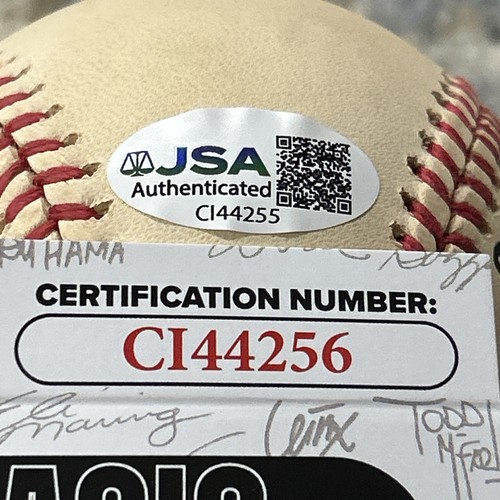 Richie Ashburn HOFer ‘95 Signed NL Baseball JSA Authenticated Rare Toned - Picture 6 of 6