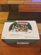 Department 56 Fresh Flowers For Sale Christmas In The City Series Set Of 2