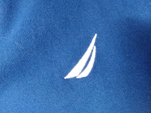 Sudadera Pullover Azul 1/4 Cremallera Polar Nautica Para Hombres Talla XXL - Imagen 4 de 8