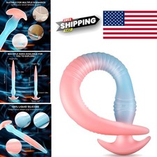 Super Long Anal Plug Dildo 15.74 Inches Soft Silicone for G Spot and Prostate