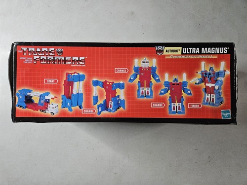 Transformers G1 Commemorative Series I Hasbro Ultra Magnus Figure 2002 NIB - Picture 11 of 11