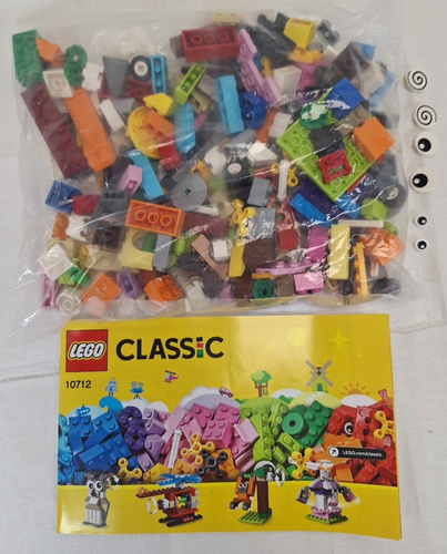 Lego Classic 10712 Steine und Zahnräder komplett mit Anleitung OBA