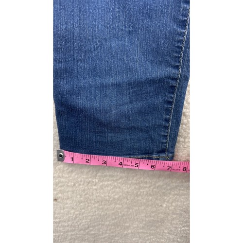 Chicos Jeans Damen 10 Regular Blau Denim Gerades Bein Komfort Stretch Mid Rise - Bild 9 von 9