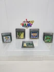 (5) Game Boy Color Game Lot: Powerpuff Girls, Shrek, Jungle Book, Cubix, Tarzan