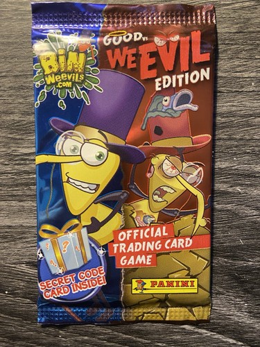 Bin Weewils Good vs. WeEvil Edition TCG Factory Sealed Packet by Panini 2013 X25 - Picture 2 of 3