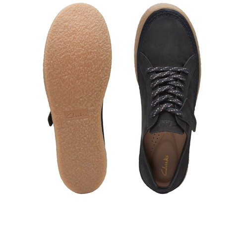Clarks Nuevos en Caja Damas Zapatos Planos BARLEIGH ENCAJE Negro Nubuck Reino Unido 8 / UE 42 - Imagen 7 de 7